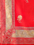 Women's Jamawar Aari Embroidery Wool Shawl